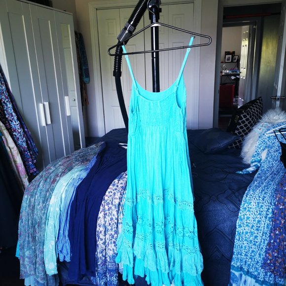 Turquoise House of Skye Dress - Picture 3 of 6